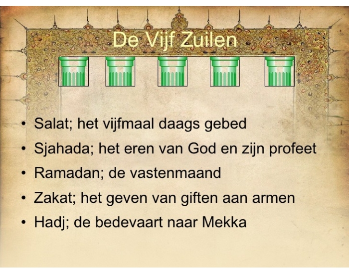 5 zuilen van de islam Quiz - 5 Zuilen Van De Islam
