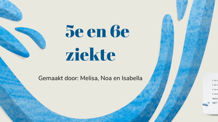 Waterpokken Verschil 5e En 6e Ziekte