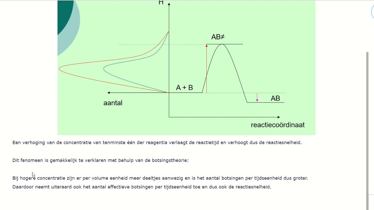 6 Invloed van concentratie op reactiesnelheid - YouTube - Bij Cumulatie Van Medicijnen Is De Concentratie In Het Bloed