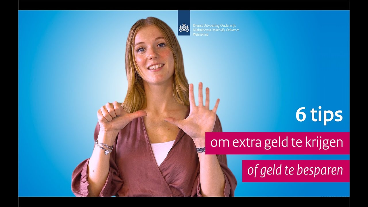 6 tips voor extra geld naast je studiefinanciering | DUO - YouTube - Hoe Vraag Je Studiefinanciering Aan
