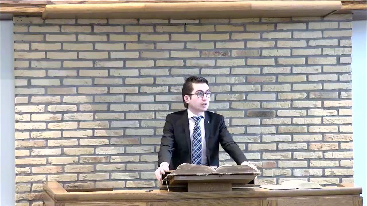 7 maart 2021 morgendienst | kandidaat W.J. v.d. Velde - YouTube - Kandidaat Van Der Velden