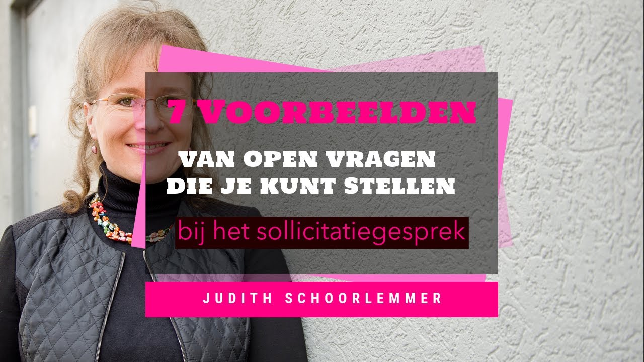 7 Open vragen die je kunt stellen bij een sollicitatiegesprek # - Vragen Die Je Kan Stellen