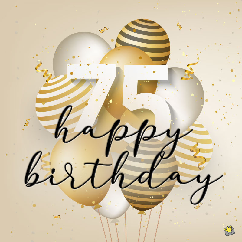 75th Birthday Wishes | Fabulously Elegant - 75 Gram Suiker Hoeveel Eetlepels