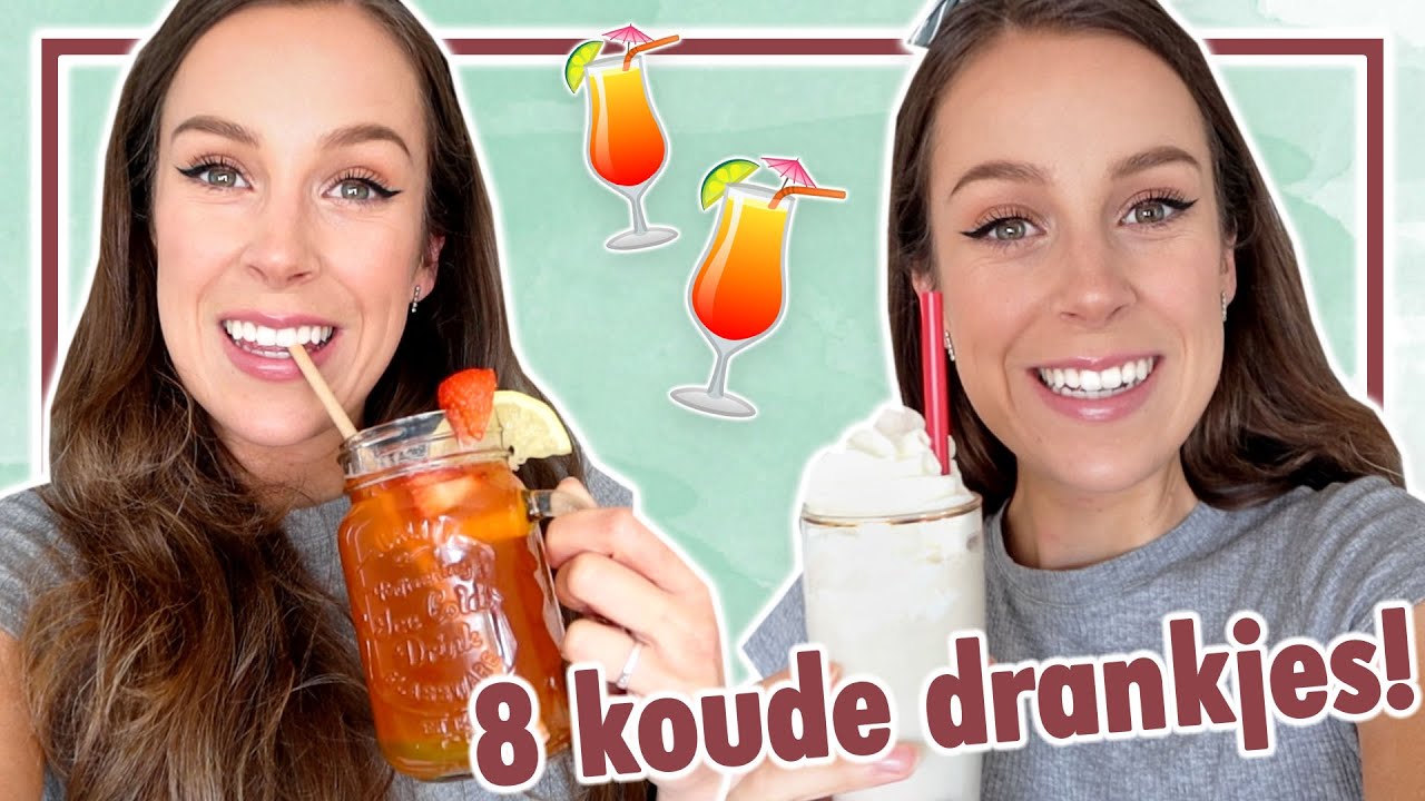 8 MAKKELIJKE KOUDE DRANKJES OM THUIS TE MAKEN! 🍹🍸 || RECEPTEN - YouTube - Klein Hapje Of Drankje Om De Eetlust Op Te Wekken