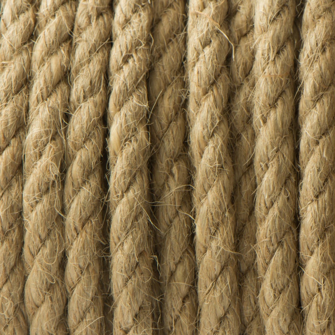 8 mm Jute Touw - Geslagen - Touw Waarmee Je Een Tent Spant