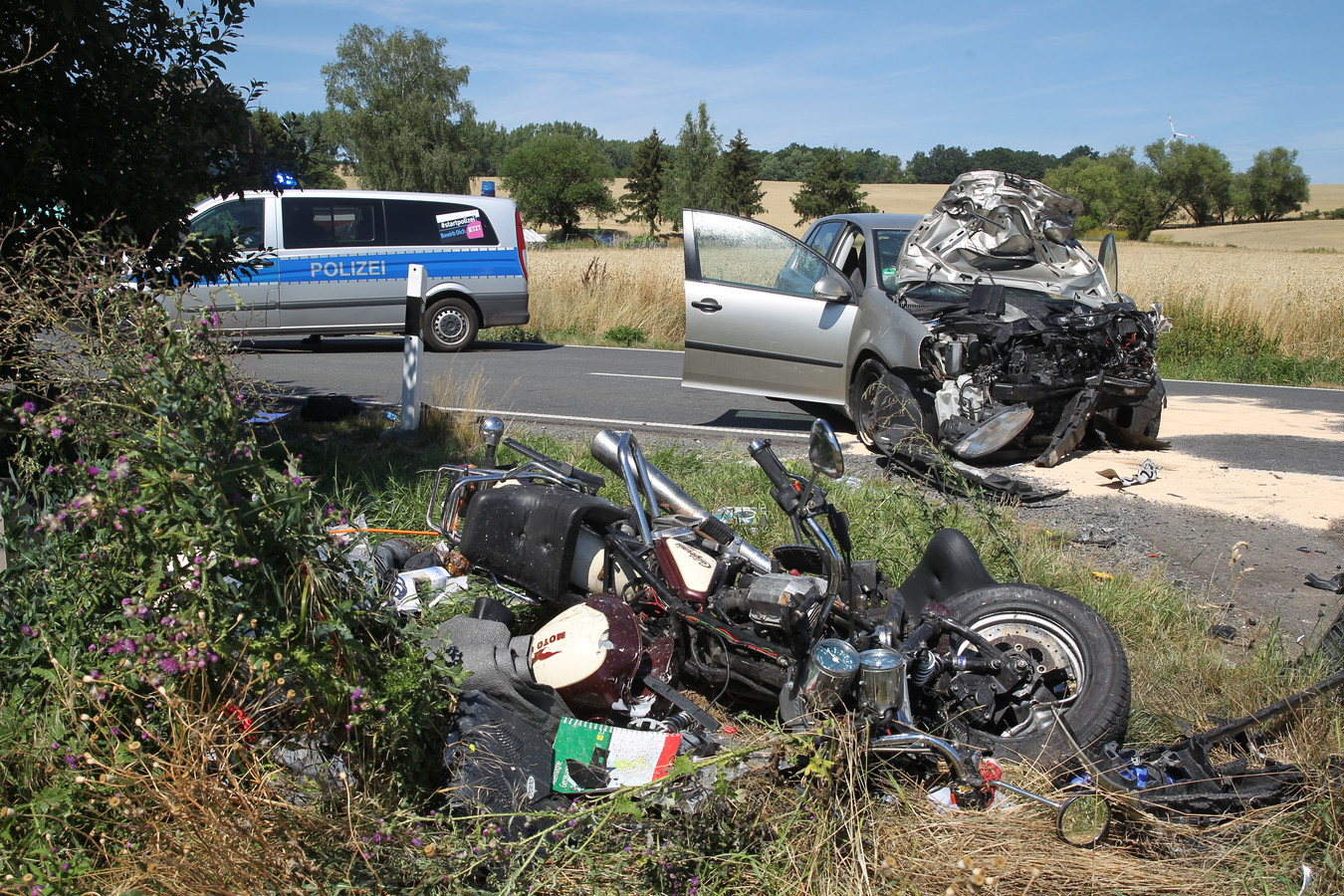 Nederlandse Motorrijder Verongelukt In Duitsland