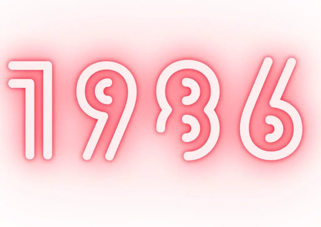 1986 Year Of The Chinese Zodiac