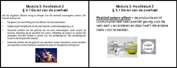 Aantekeningen deel 8 - Praktische Economie Antwoorden Vwo 3