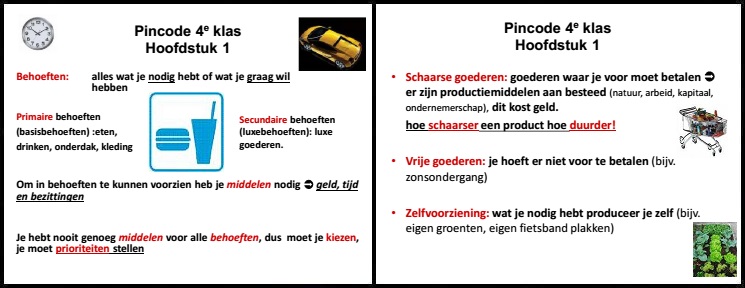 Antwoorden Pincode Economie Vmbo 4