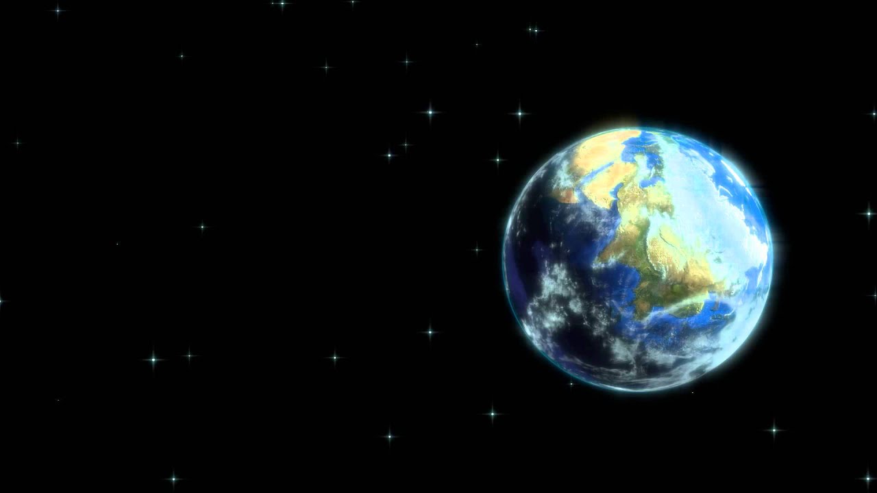Aarde Draait Om De Zon Animatie