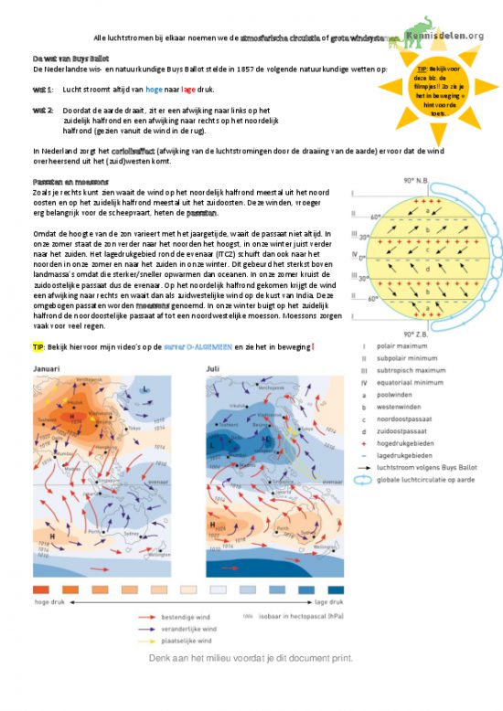 Aardrijkskunde havo 4 BuiteNLand Hoofdstuk 2 : Klimaat en landschap - Oefentoets Aardrijkskunde Buitenland Havo/vwo 1 Hoofdstuk 1