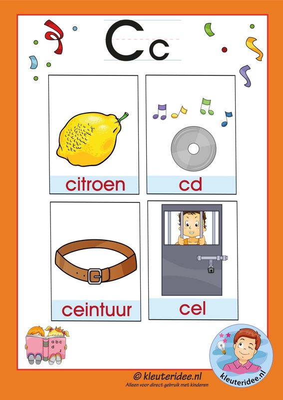 a,b,c, letters | Kindergarten abc, Letter p activities, Smart kids - Woorden Met Een C Beginnen