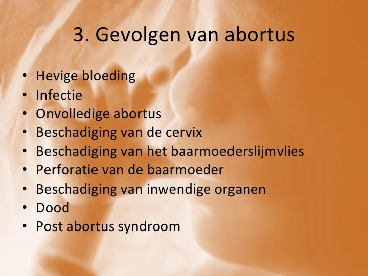 Hoe Lang Bloeden Na Abortus