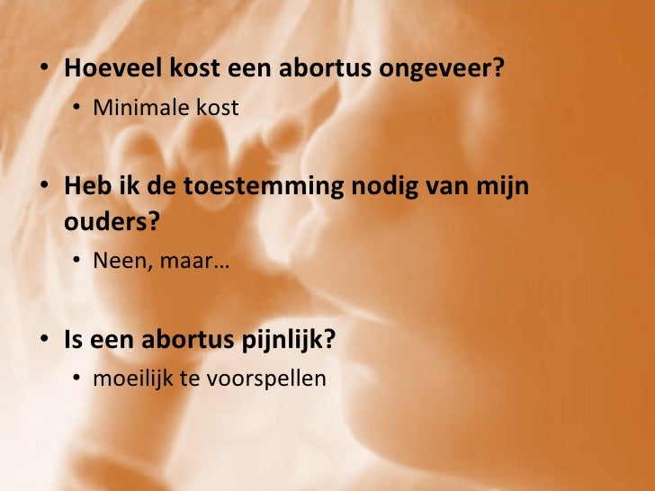 Abortus - Tot Hoeveel Weken Abortus Nederland