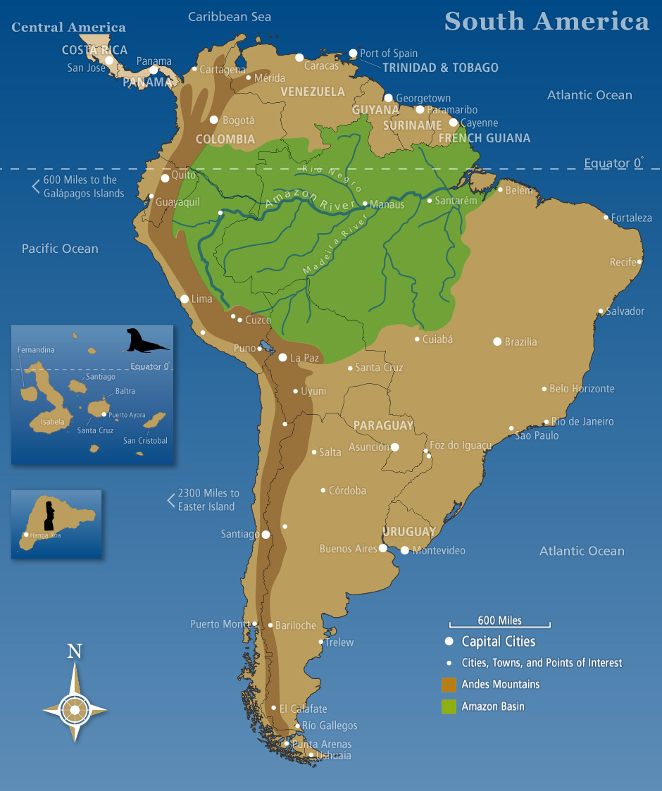 Academic Sources - Andean and Amazonian Information Resources - Waar Ligt Het Amazone Gebied
