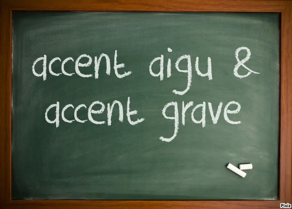 Accent Aigu Et Accent Grave