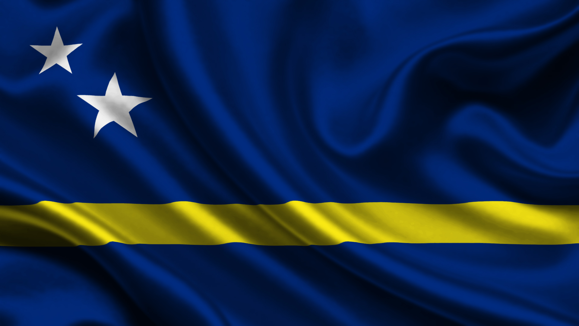 Achtergrond Curacao Vlag 1920x1080 - Hoe Heet Het Letterteken Onder De C Van Curacao