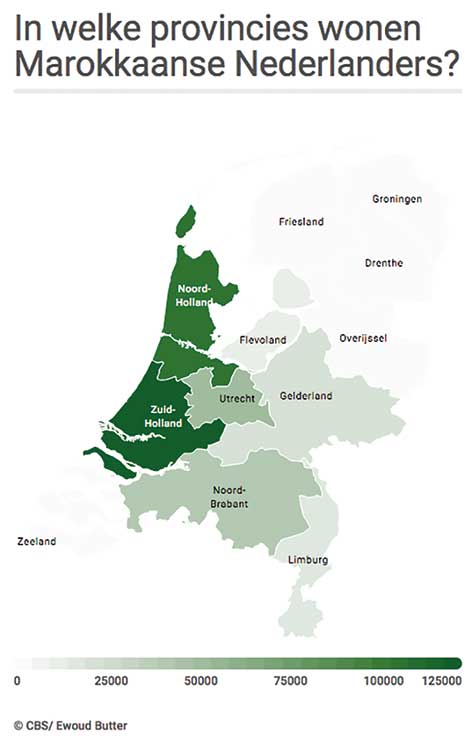 Waar Wonen De Meeste Marokkanen In Nederland