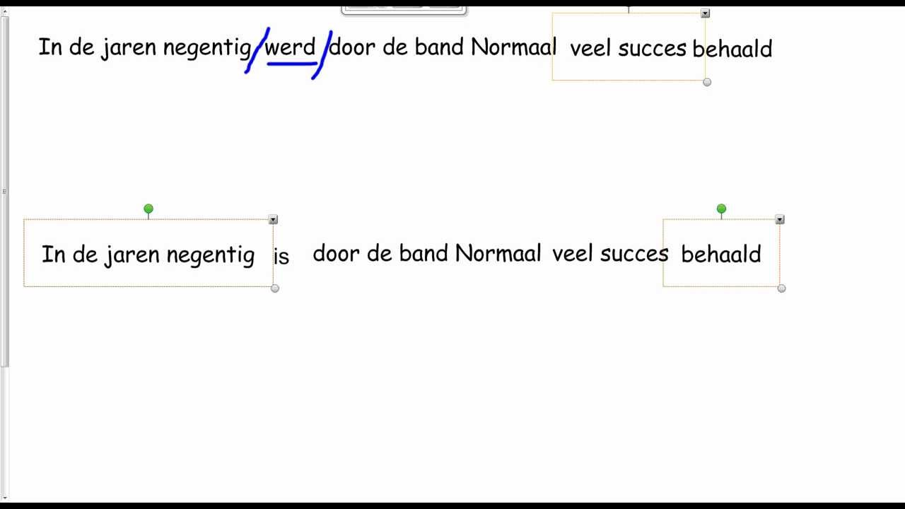 Actieve zin maken van passieve zin versie 3 - YouTube - Hoe Citeer Je Een Zin Nederlands Examen