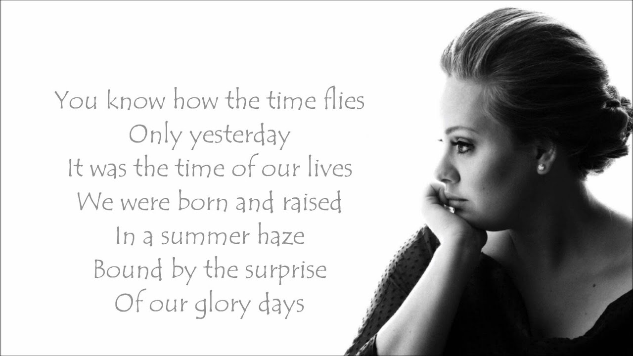Adele - Someone Like You Lyrics Video - YouTube - Someone Like You By Adele With Lyrics