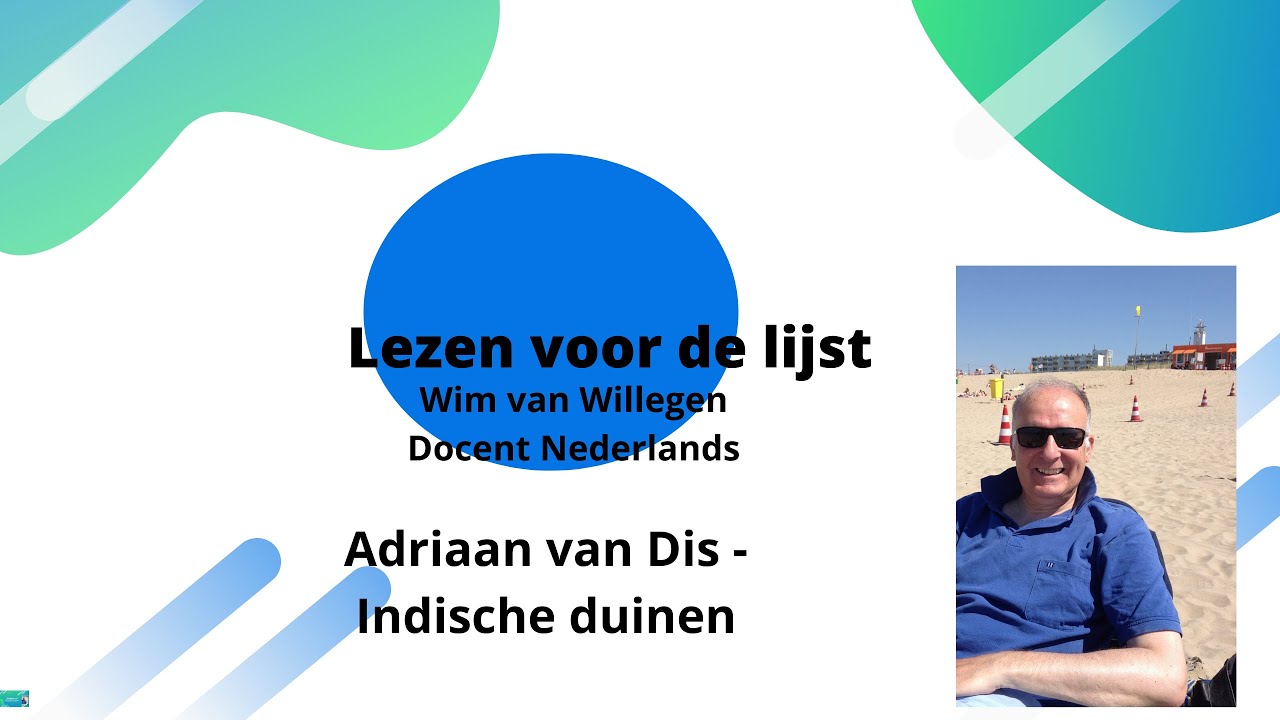 Adriaan van Dis - Indische duinen 1994 - YouTube - Adriaan Van Dis Indische Duinen