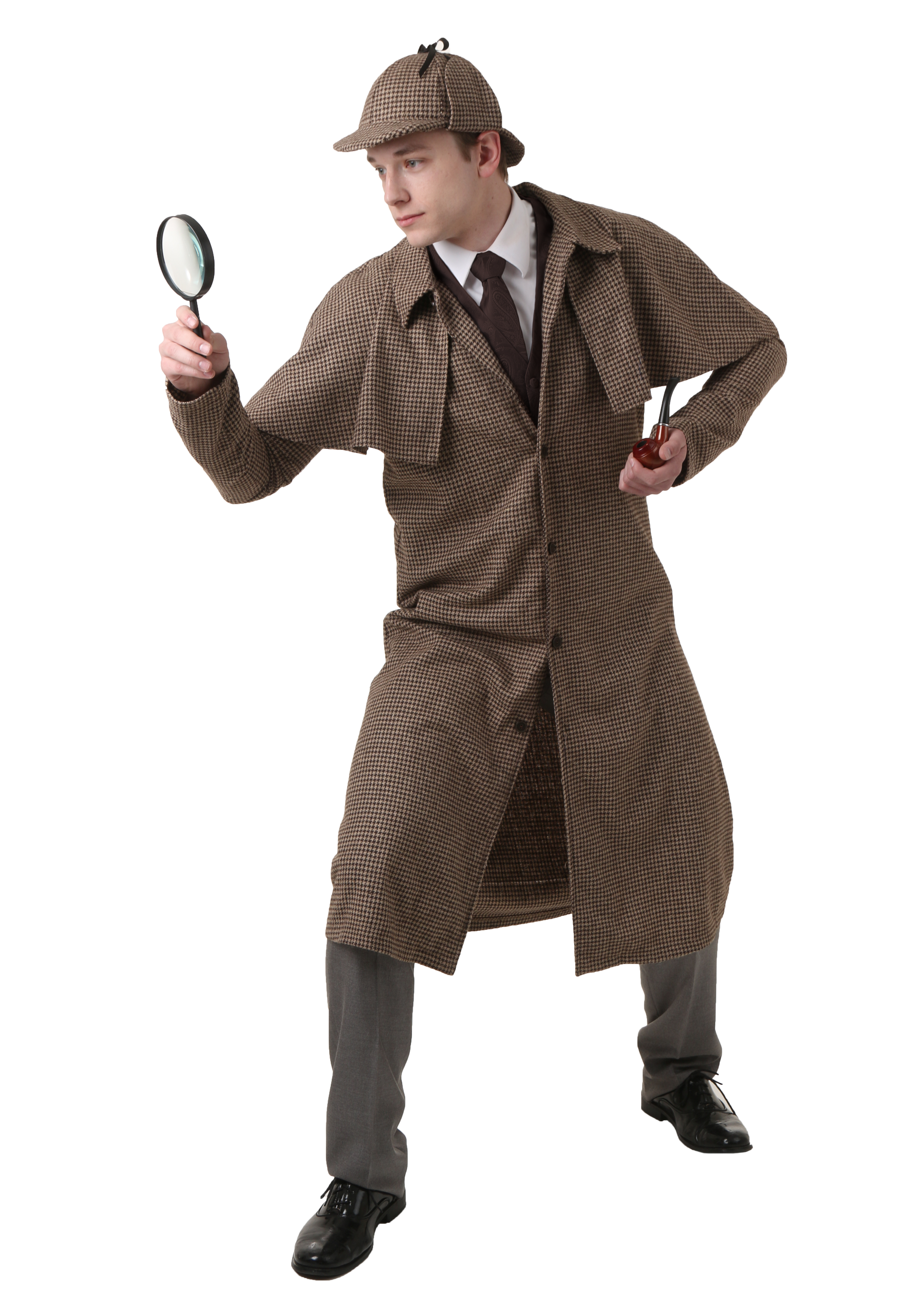 Adult Sherlock Holmes Costume - Hoe Heet De Vriend Huisgenoot En Sparringpartner Van Sherlock Holmes