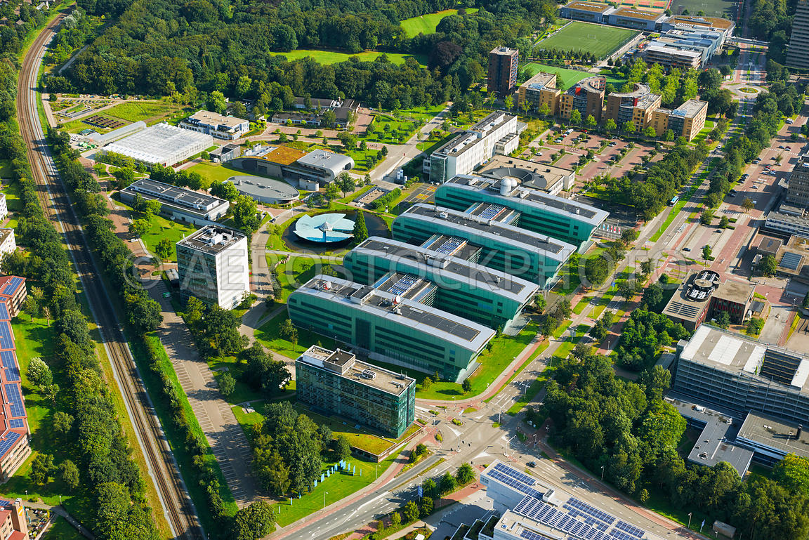 aerial view Radboud University Nijmegen is a public university with a - Radboud Universiteit Houtlaan 4 6525 Xz Nijmegen
