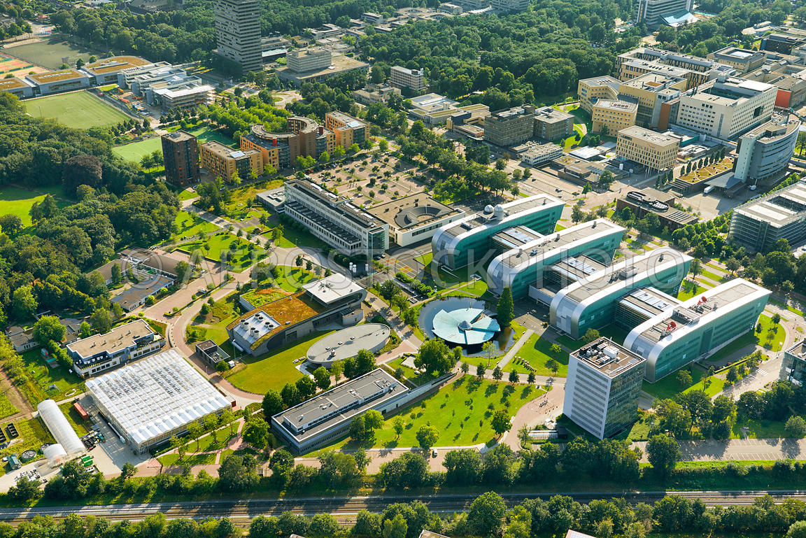 aerial view | Radboud University Nijmegen is a public university with a - Radboud Universiteit Houtlaan 4 6525 Xz Nijmegen
