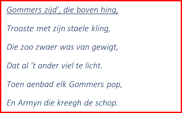 Gedicht Waarvan Alle Regels Met Dezelfde Letter Beginnen