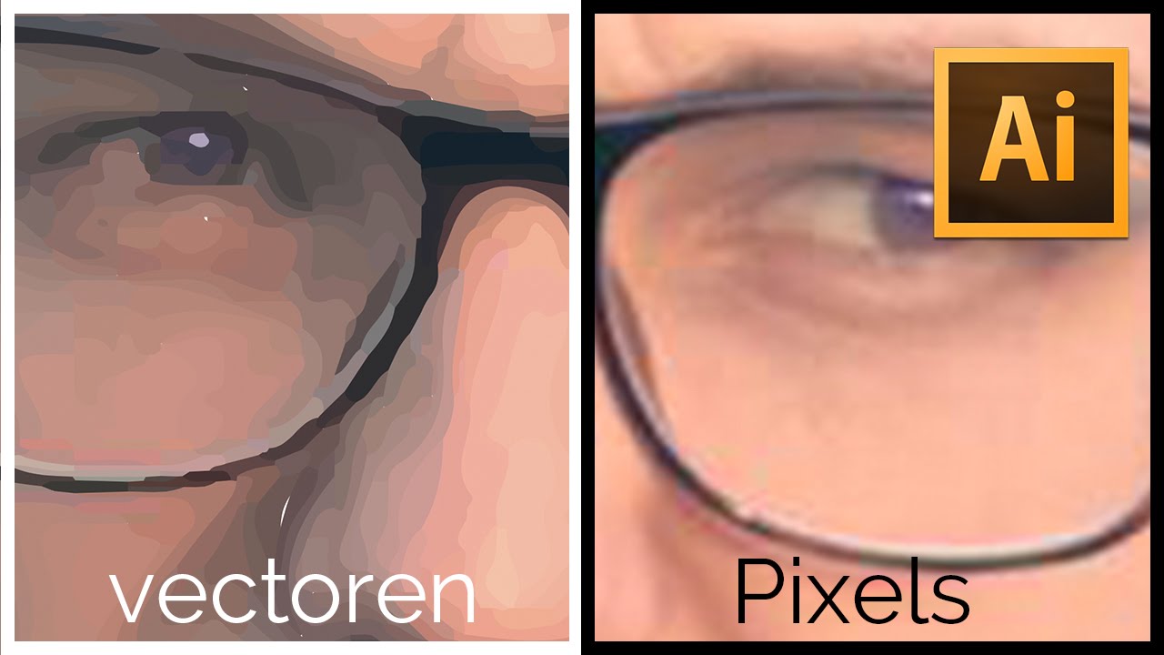 Afbeelding omzetten naar vectoren - Illustrator - YouTube - Lijn Tekening Maken Van Foto