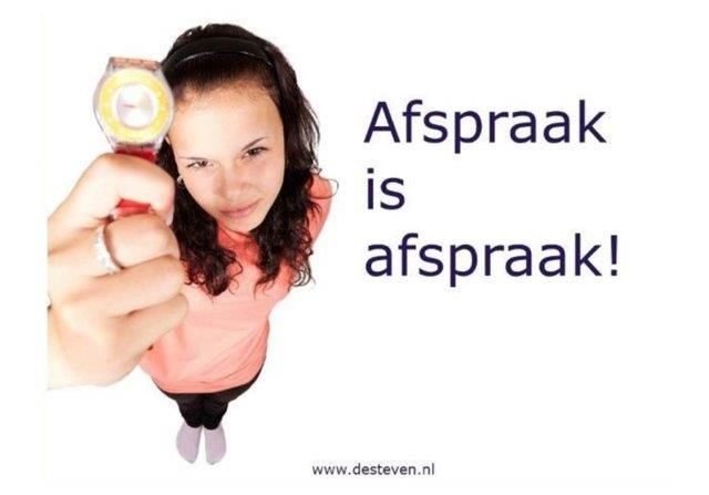 Afspraak Afzeggen Door Ziekte Voorbeeld