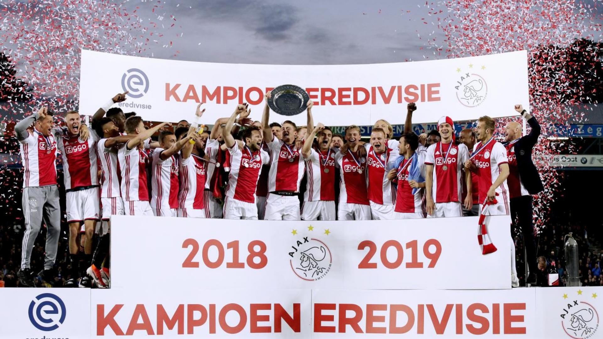 Ajax seal Eredivisie title to complete double | KNVB - Hoeveel Keer Is Ajax Kampioen Geworden