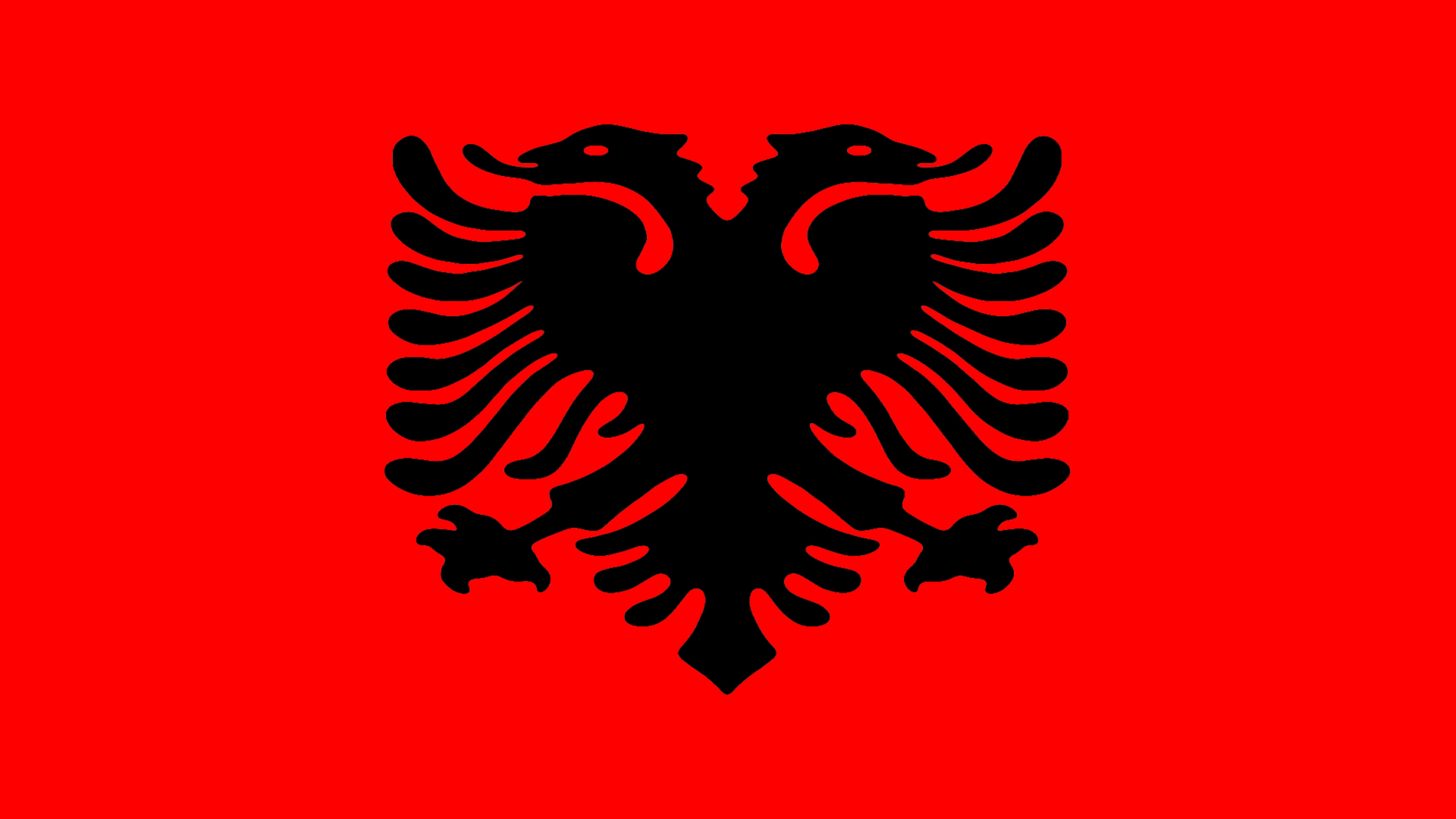 Albania Flag - Wallpaper, High Definition, High Quality, Widescreen - Wat Is De Hoofdstad Van Albanië