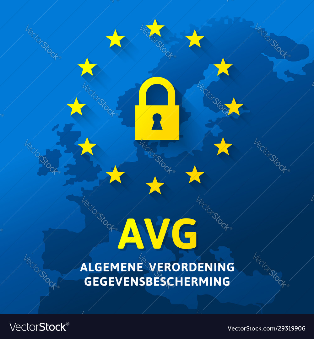Algemene verordening gegevensbescherming Vector Image - Algemene Plaatselijke Verordening Den Bosch