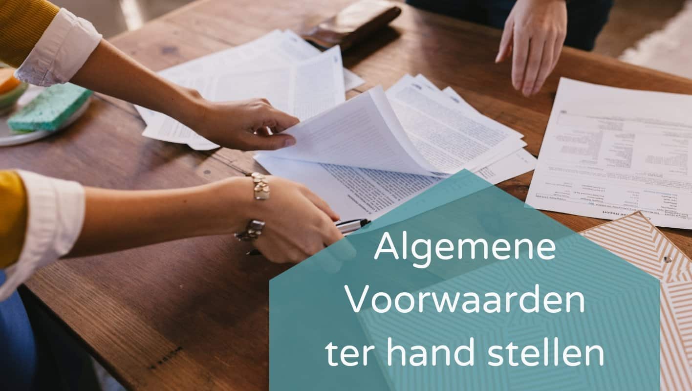 Algemene Voorwaarden: Wanneer zijn ze van toepassing? - Charlotte's Law - Algemene Voorwaarden In Het Engels