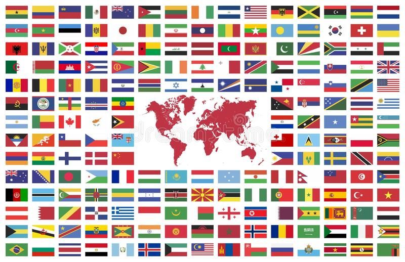All Flags of the World - DrewewaRay - Hoeveel Vlaggen Zijn Er In De Wereld