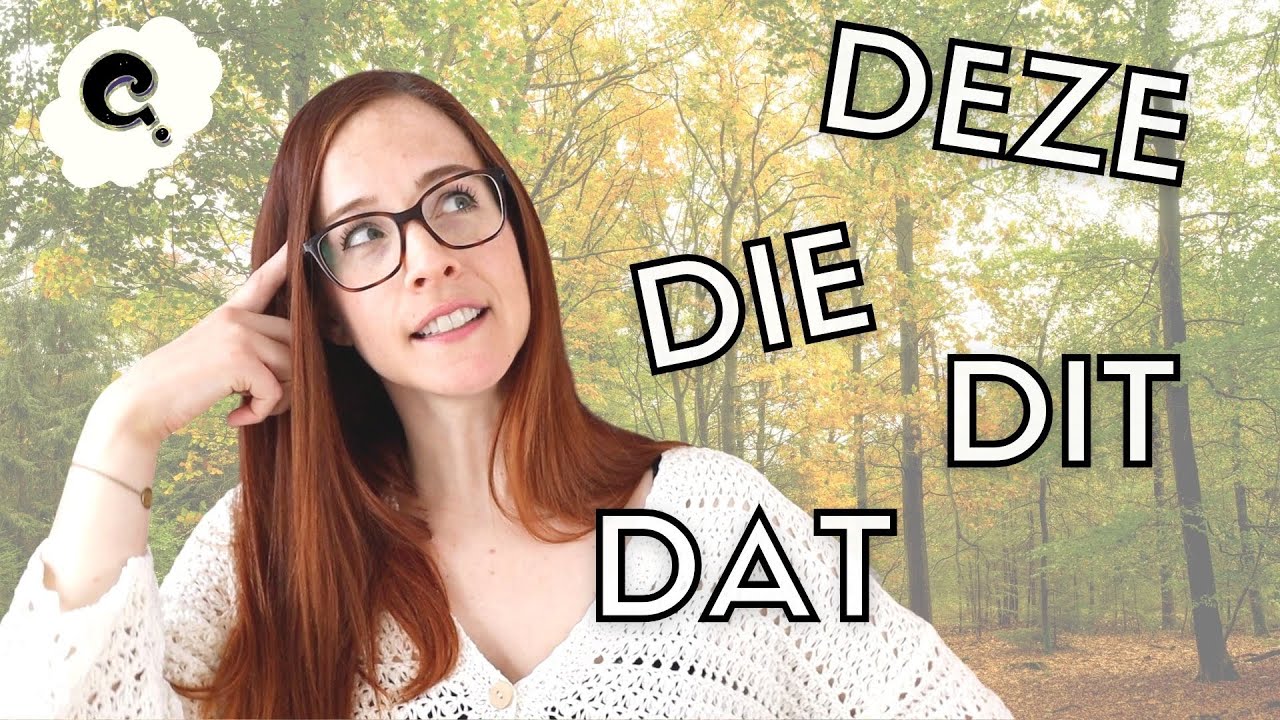 All functions of DIE, DEZE, DIT & DAT (NT2 - A2) #learndutch - YouTube - Dit Of Deze Weekend