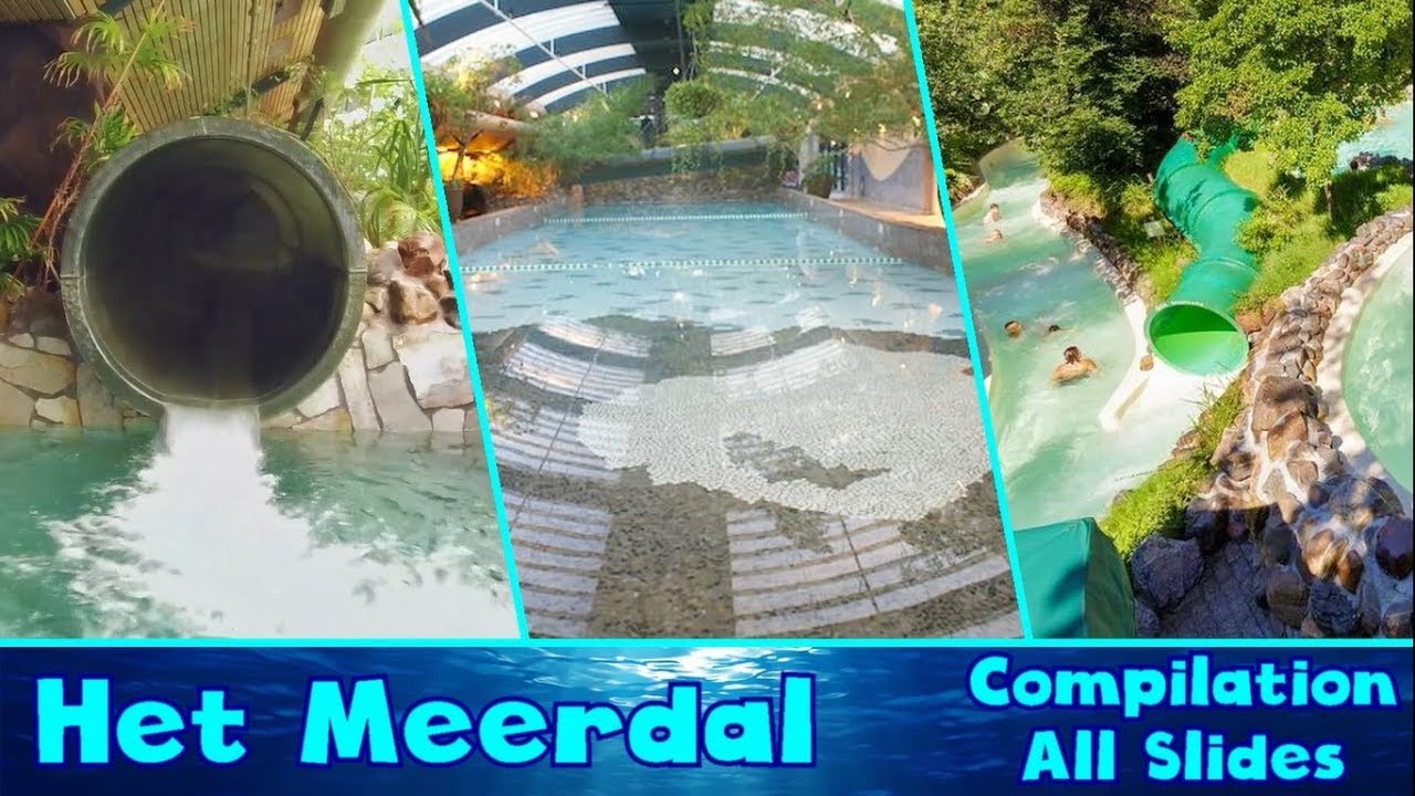 ALLE GLIJBANEN in zwembad Aqua Mundo op Centerparcs Het Meerdal - Hoeveel Centerparcs Zijn Er In Nederland