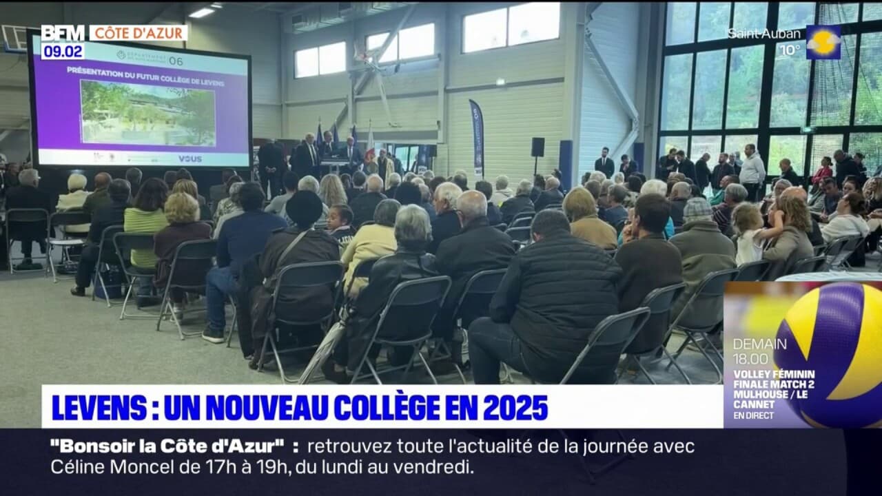 Alpes-Maritimes: un nouveau collège en 2025 à Levens - Leven En Licht 2025
