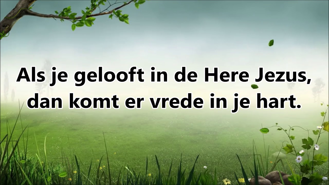 Bekeert U En Gelooft Het Evangelie