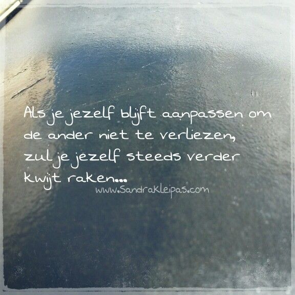 Als je jezelf blijft aanpassen om de ander niet te verliezen, zul je - Niet Kunnen Eten Door Depressie