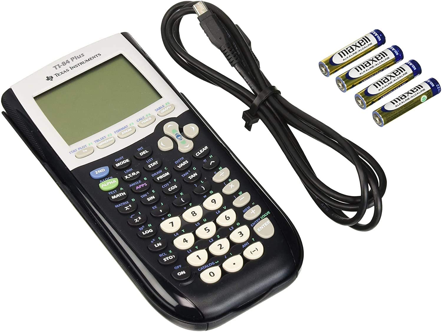 Amazon.com : Texas Instruments TI-84 Plus Graphing Calculator, Black - Ti 84 Plus Ce T Grafische Rekenmachine Met Examenstand