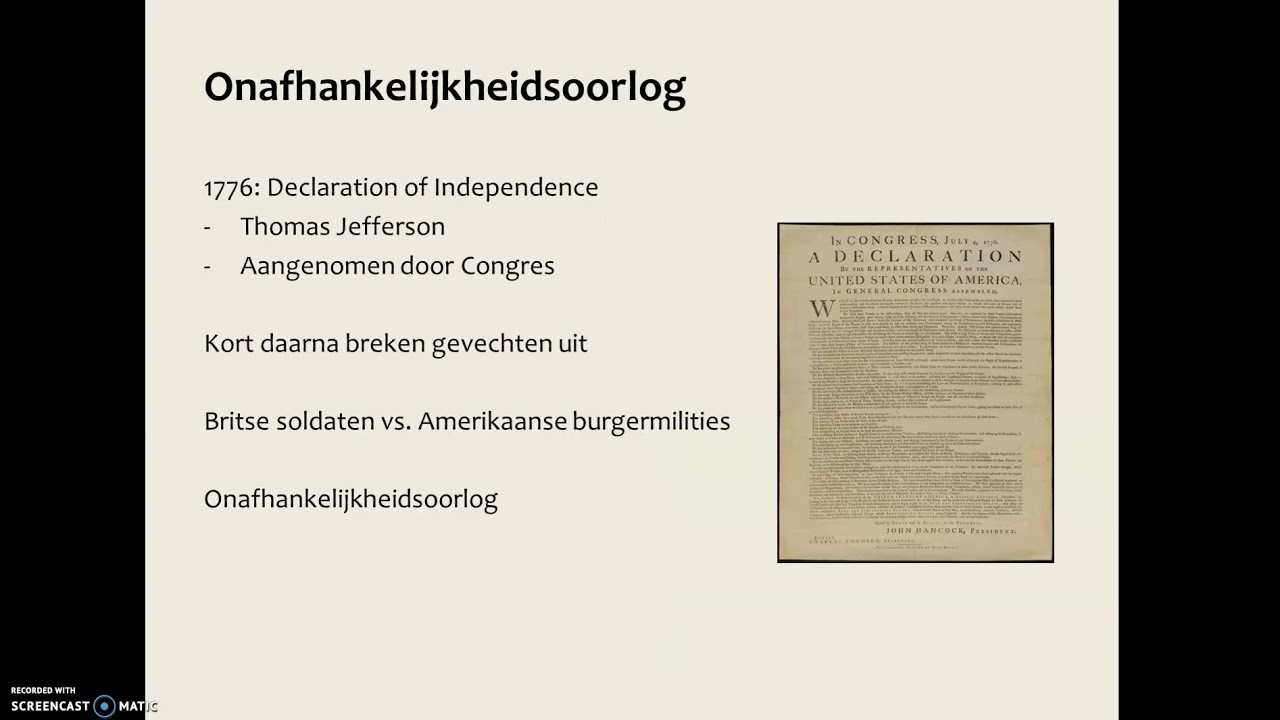 Amerikaanse revolutie - YouTube - Wanneer Was De Amerikaanse Revolutie