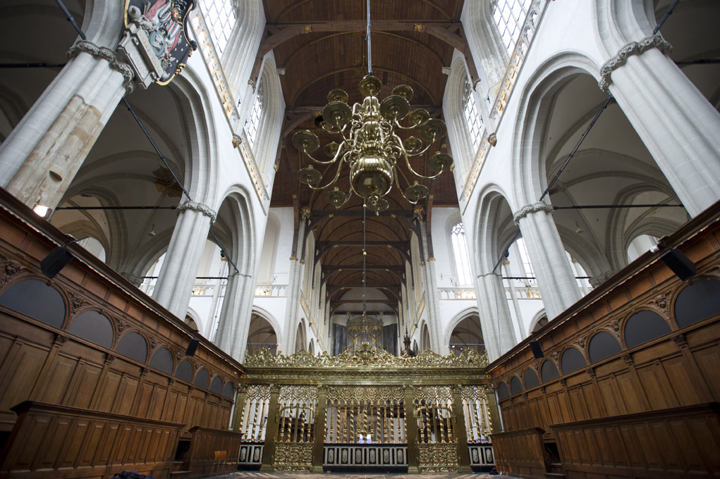 AMSTERDAM - NIEUWE KERK - INTERIEUR - De Nieuwe kerk Amsterdam - De Nieuwe Kerk Amsterdam Kerkdienst