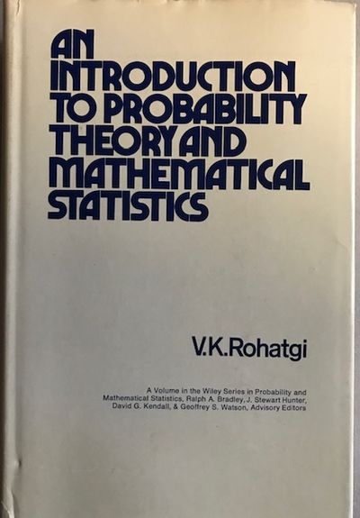 An Introduction to Probability Theory and Mathematical Statistics by V - Introduction To Probability And Mathematical Statistics