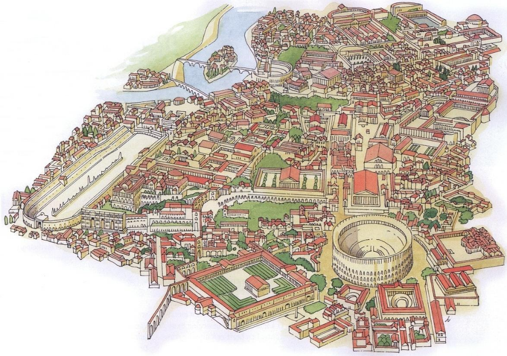 Ancient Rome Map - Hoe Is Rome Ontstaan Volgens De Legende