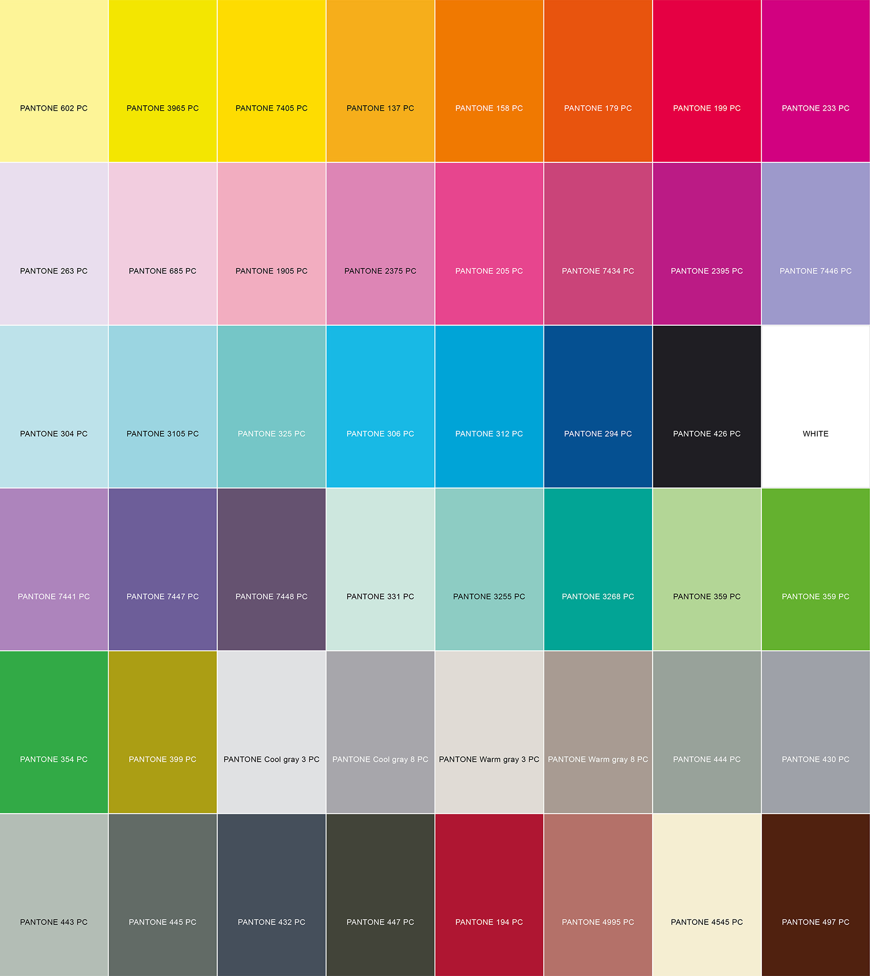 Andvel | Basic colors - Colors World Food Markt Wageningen
