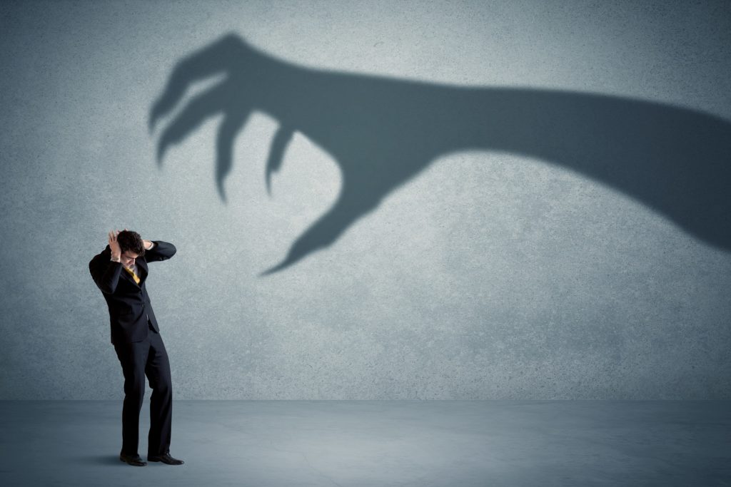 Angst Om Te Vallen Fobie