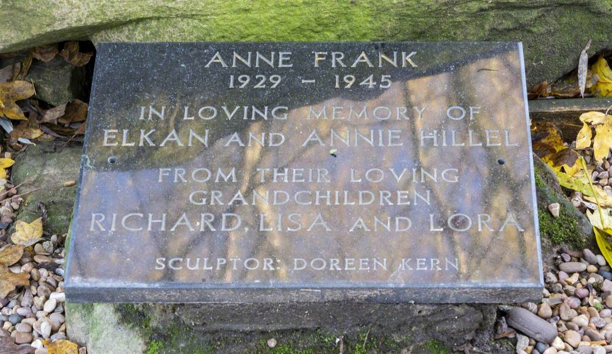Anne Frank Memorial | Art UK - Waar Is Anne Frank Aan Overleden