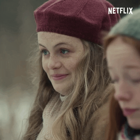 Anne With An E GIF by NETFLIX - Find & Share on GIPHY - Anne Van Der Bijl Overleden